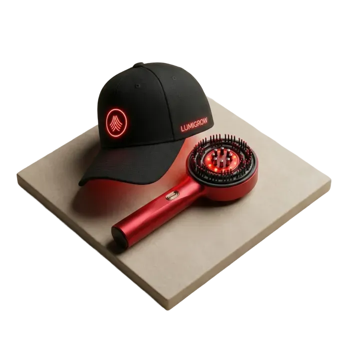 Red light skincare devices